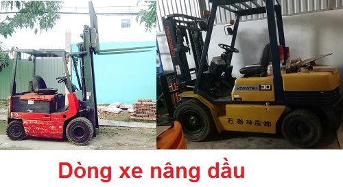 Cho thuê xe nâng dầu