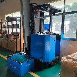 Xe Nâng Điện TCM Cũ 1,5 Tấn Có Sẵn