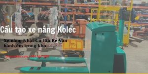 Giới thiệu xe nâng điện Kolec Nhật cũ