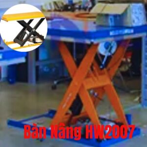 Bàn Nâng 1m4 tải 2 tấn