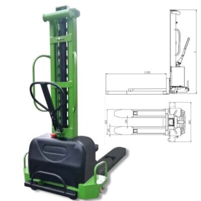 Xe nâng tự leo container 1 tấn
