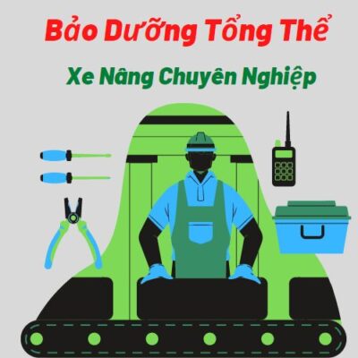 Hình ảnh bảo dưỡng xe nâng chuyên nghiệp