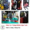 Hình ảnh sửa xe nâng điện ngồi lái, điện thấp, điện cao